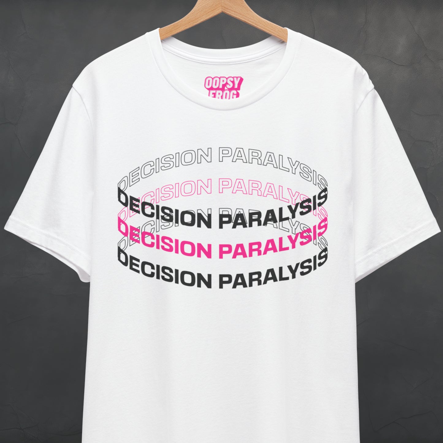 Decision Paralysis Tee (Spiral)