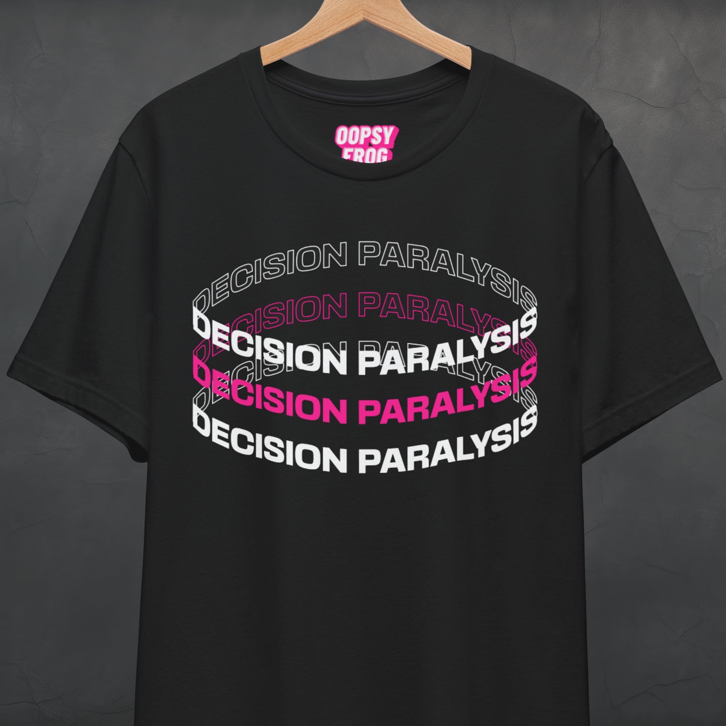 Decision Paralysis Tee (Spiral)