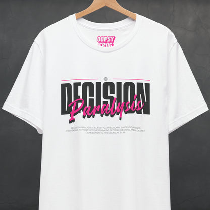 Decision Paralysis Tee (Block)